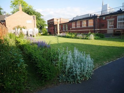 Formal part of the garden